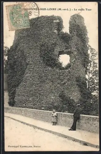 AK Chalonnes-sur-Loire /M.-et-L., La vieille Tour