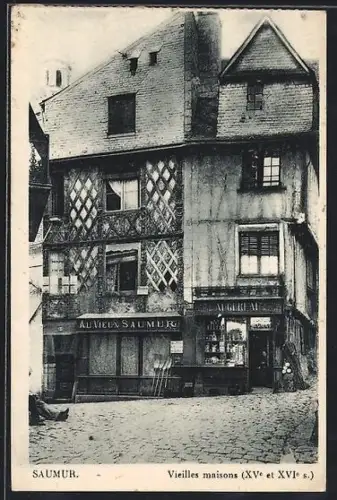 AK Saumur, Vieilles maisons, XVe et XVIe s