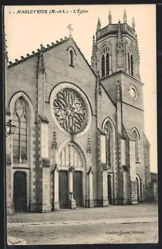 AK Maulévrier /M.-et-L., L`Église