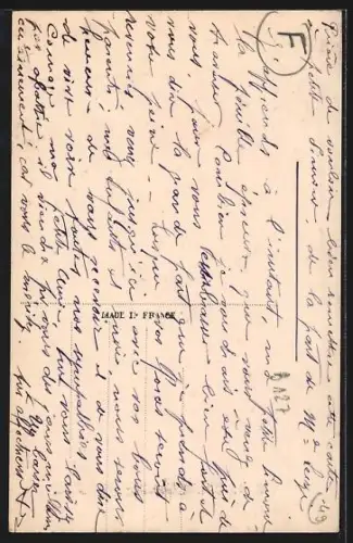 AK Chênehutte-les-Tuffeaux, Amitiés et voilier au coucher du soleil entouré de roses