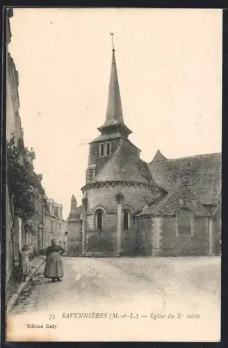 AK Savennières /M.-et-L., Église du XIe siècle