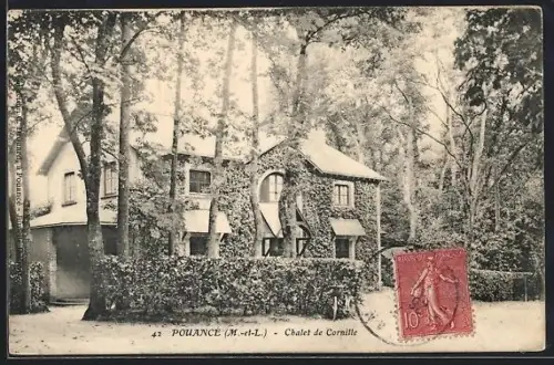 AK Pouancé /M.-et-L., Chalet de Cornillé