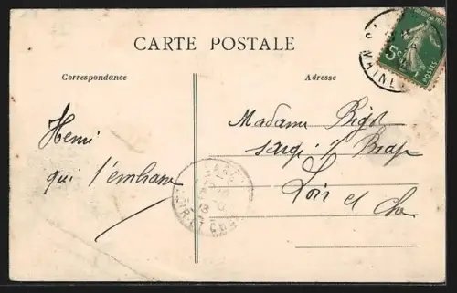 AK Saumur, École de Cavalerie, Courbette