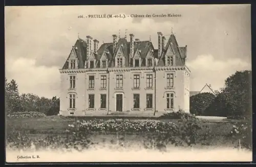 AK Pruillé /M.-et-L., Château des Grandes-Maisons