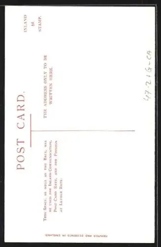 AK Cambridge, University, Alma Mater Cantab, Rose, Studentenwappen, Ornamente