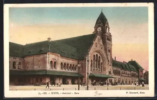 AK Metz, Partie am Bahnhof