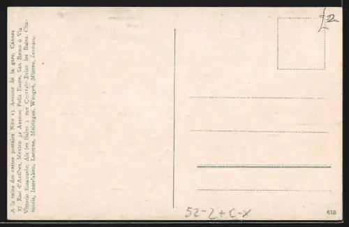 AK Eiger, Mönch und Jungfrau, Berg mit Gesicht / Berggesichter