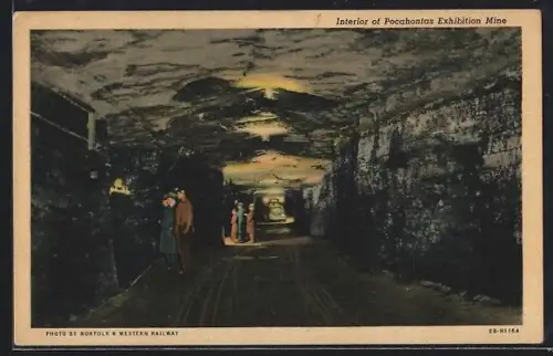 AK Pocahontas, WV, Interior of Pocahontas Exhibition Mine
