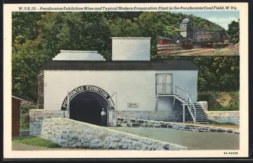 AK Pocahontas, WV, Coal Field, Exhibition Mine and Typical Modern Preparation Plant