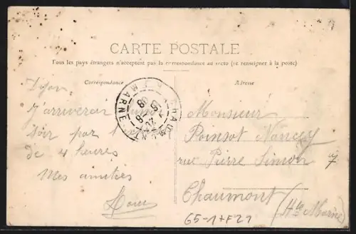 AK Dijon-Ville, Sous Gare, Bahnhof