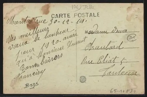 AK Montastruc /Hte-Gne, Gare, Bahnhof