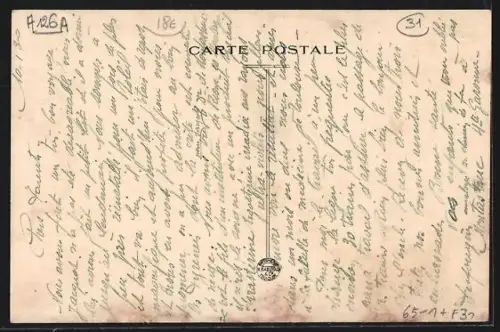 AK Montastruc /Hte-Gne, Gare, Bahnhof