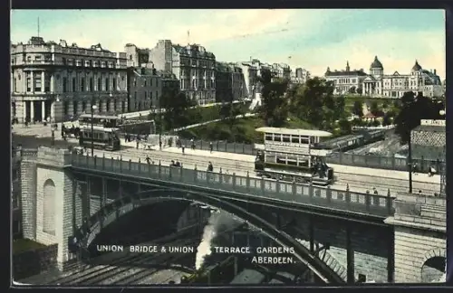 AK Aberdeen, New Union Bridge & Union Terrace Gardens