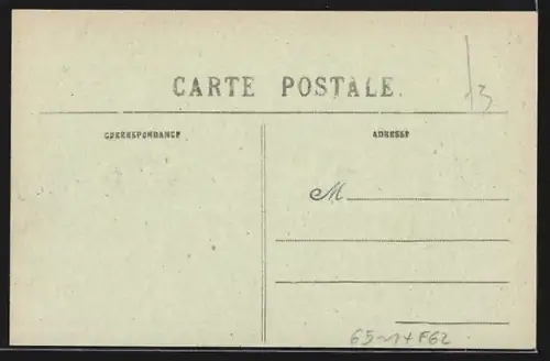 AK Calais, Aspect de la Gare, vue du Pont, Bahnhof