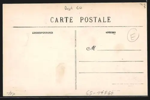 AK Feuquières, La Gare, Vue Extérieure, Bahnhof