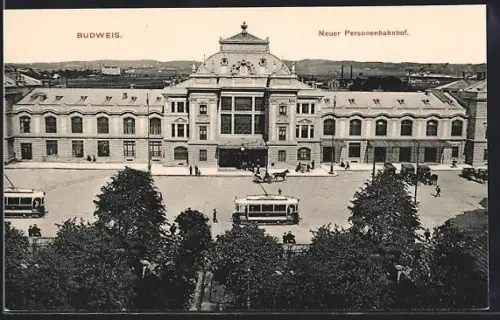 AK C. Budejovice, Nove osobni nadrazi