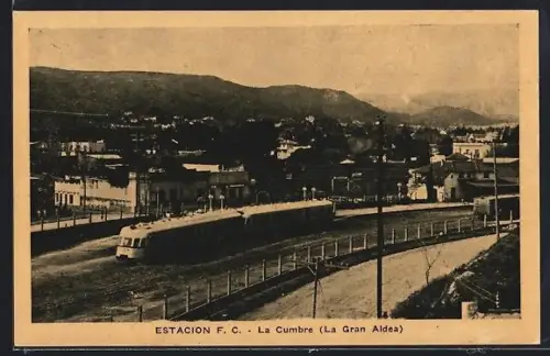 AK La Cumbre, La Gran Aldea, Estacion F. C.