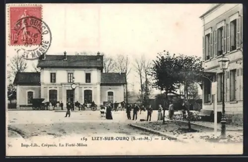 AK Lizy-sur-Ourq, La Gare