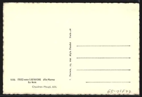 AK Prez-sous-Lafauche, La Gare