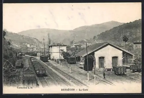 AK Bessèges, La Gare