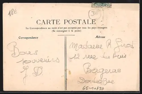 AK Nimes, La Gare et le Café Restaurant des Fleurs