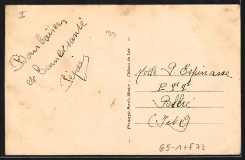 AK Chateau-du-Loir, La Gare, Panorama