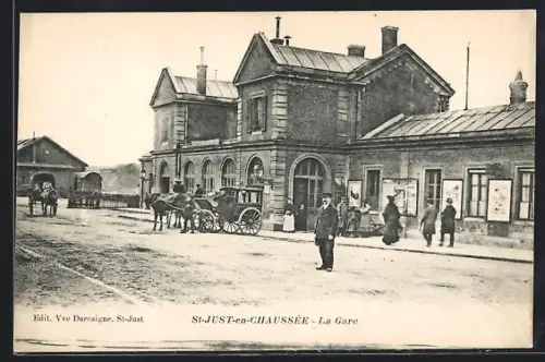 AK St-Just-en-Chaussée, La Gare