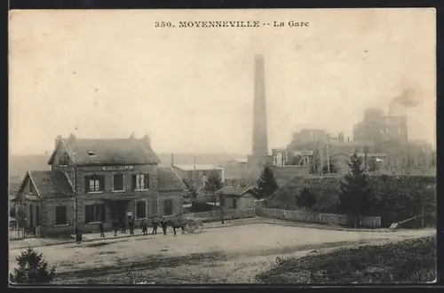 AK Moyenneville, La Gare