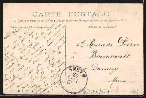 AK Épernay, La Gare et les Ateliers