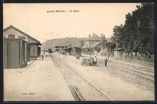 AK Saint-Mihiel, La Gare