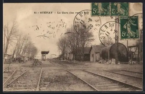 AK Stenay, La Gare (les restes de)