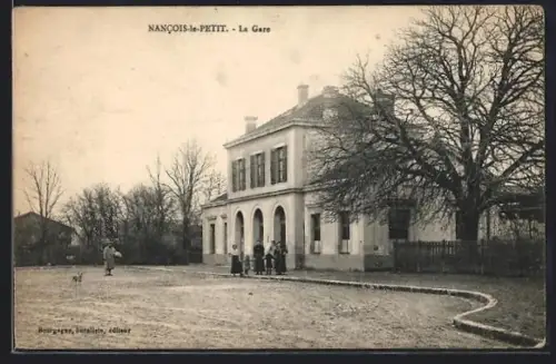AK Nancois-le-Petit, La Gare