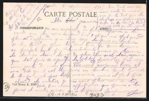 AK Marainviller, La Gare du Chemin de fer de Lunéville à Blamont, Bahnhof