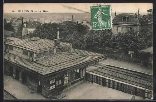 AK Suresnes, La Gare