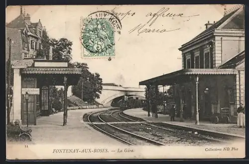 AK Fontenay-aux-Roses, La Gare