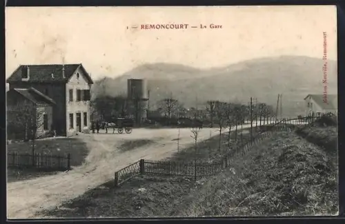 AK Remoncourt, La Gare