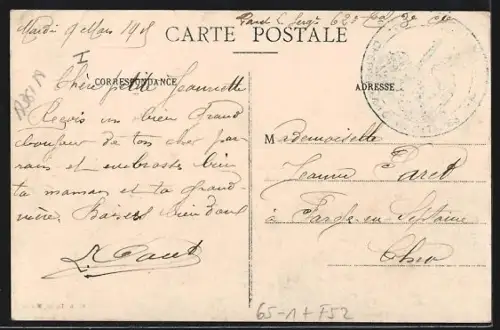 AK Andilly /Hte-Marne, La Gare