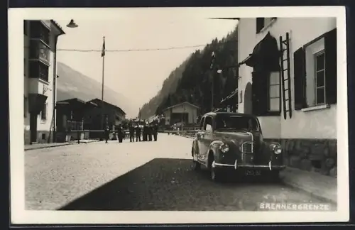 AK Brenner, Geschlossene Grenze mit Wachleuten