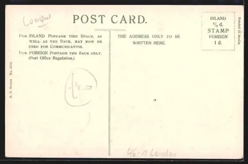 AK London, Isleworth, Spring Grove, Strassenbahn