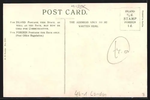 AK London, Isleworth, Spring Grove, Strassenbahn