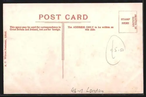 AK Ilford, Congregational Church and High Road, Strassenbahn