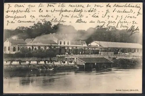 AK Joinville /Hte-Marne, La Gare, Bahnhof