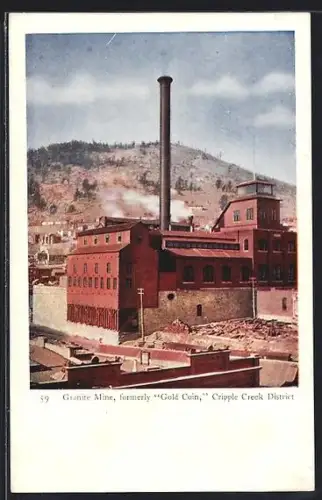 AK Cripple Creek, CO, Granite Mine, formerly Gold Coin