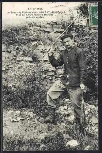 AK Saint-Moré, Le Tueur de Vipères Henri Auvray