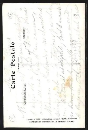 AK St-Valérien, Centenaire de M. J. Ch. Boullé, Hundertjähriger