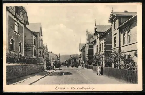 AK Siegen, Villen in der Oberhäusling-Strasse