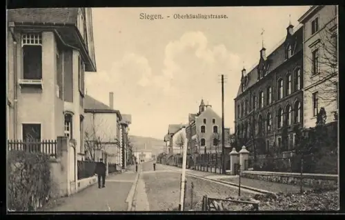 AK Siegen, Partie in der Oberhäuslingstrasse