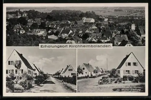 AK Kirchheimbolanden, Dr. Michel-Siedlung, Blick auf den Ort
