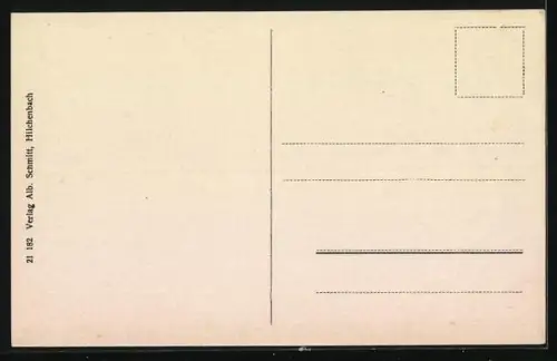 AK Hilchenbach, Gasthaus Deutscher Hof in der Dammstrasse