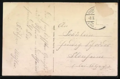 AK Rheindürkheim, Rathaus mit Kriegerdenkmal, Elektrizitätswerk, Dampfer auf dem Rhein, Panoramablick